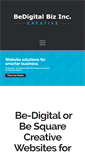 Mobile Screenshot of be-digital.biz